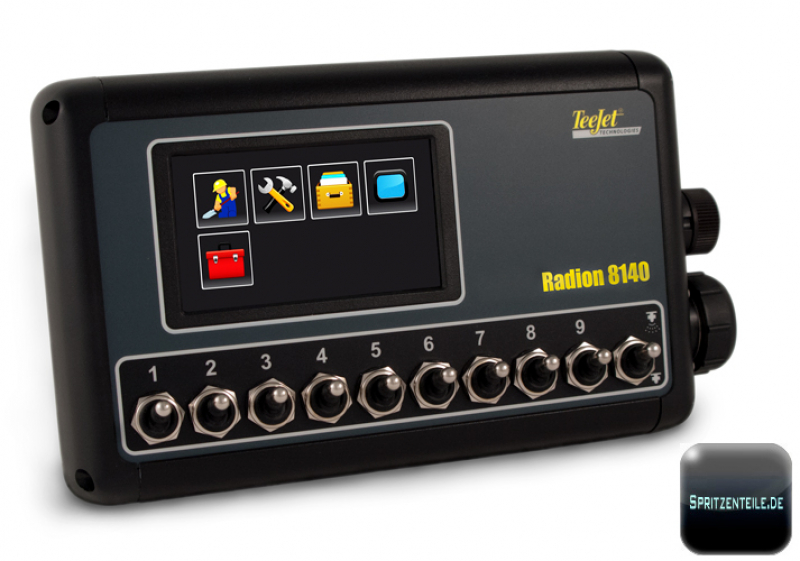 TeeJet Radion 8140 Automatic Sprayer Control - Display